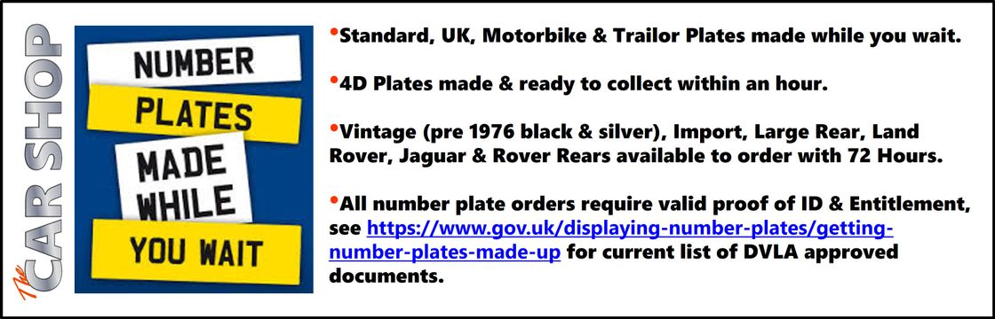 Number Plates Made